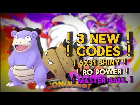 4 NEW CODES IN POKÉMON BRICK BRONZE ( Roria Conquest )