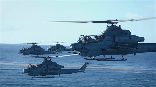 US Navy Guiding Assault Ship