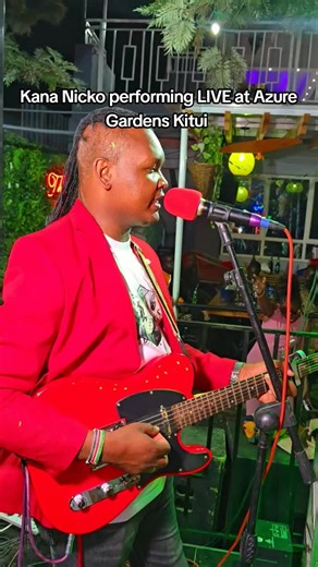 Kana Nicko Live Performance at Azure Gardens Kitui