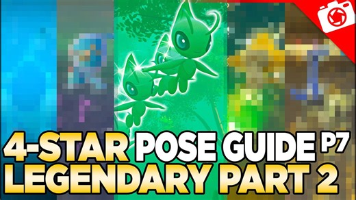 Legendary Pokemon (Part 2) 4-Star Pose & Request Guide | New Pokemon Snap