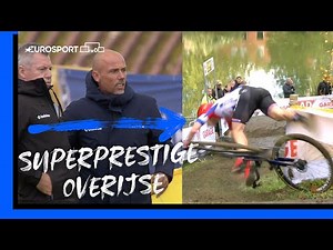 Cyclo-Cross Superprestige Overijse 2023 | Crash On The Final Lap! 😳 | Men's Highlights | Eurosport