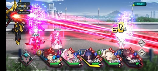 【鲁路修手游】 Code Geass Genesis Re:Code。活动1-4(Hard) 3星。