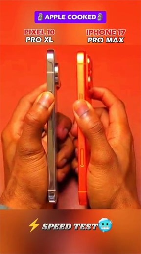 😳✨ PIXEL 10 PRO XL VS IPHONE 17 PRO MAX ⚡ SPEED TEST 🥶🚀