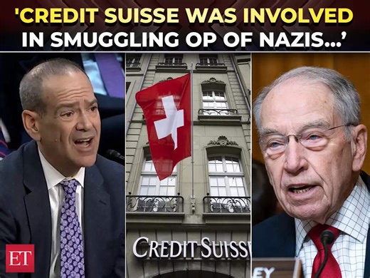 'Dirty Nazi money found in Credit Suisse!': Bombshell testimony 'exposes' hidden Swiss bank secrets