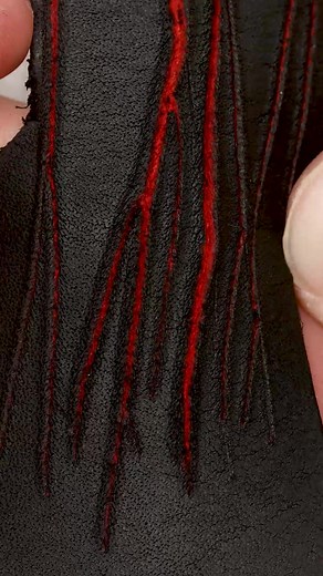 Explore the Blood Core Leather by Rose Anvil