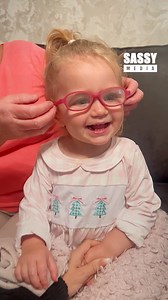 Little girl gets glasses and sees for the first time! 💕 | Sassy