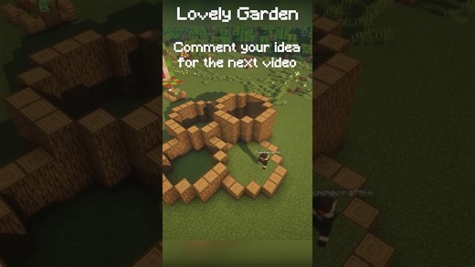 Easy Garden Design Every Minecraft Player Needs 🌱