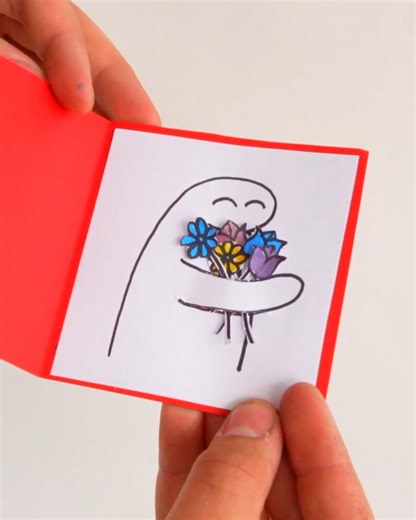 43K views · 130 reactions | 3D Flower Handmade Card | Magic Hands Creations | Facebook