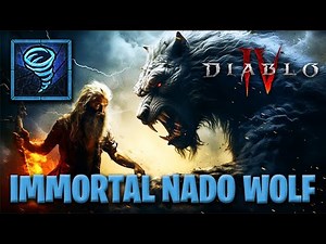 Immortal Nado Wolf - Druid Builds for PvE & PvP [Diablo 4 Character Guide]