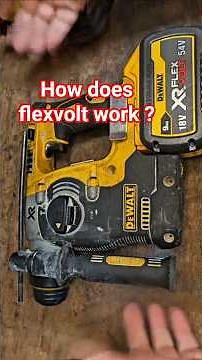 How does the Flexvolt battery system work? #powertoolrepair #dewaltpowertools #flexvolt