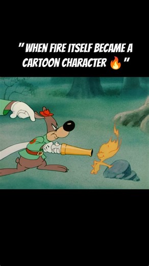 Historyteller11 | Classic Cartoons on Instagram: "Released in 1947, Red Hot Rangers is a classic MGM short directed by the legendary Tex Avery, known for redefining slapstick animation. Set during a forest fire, the cartoon features over-the-top firefighting chaos, rapid-fire gags, and surreal visual comedy that pushed animation beyond realism. This era of cartoons relied on timing, exaggeration, and fearless humor— no dialogue overload, no filler, just nonstop action. A reminder of when animati