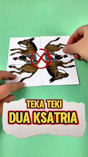 Melatih Fokus dan Logika Berpikir dengan Puzzle 2 Kuda dan 2 Ksatria | Ilusi Ini Bikin Otakmu K.O! Berani Coba? #puzzle #tutorial #tekateki #iqtest #iq #puzzles #asahotak #testiq #anak #fypchallenge #puzzlesolving #puzzlesofinstagram #mainananak #mainanedukasi #mainanmontessori #parenting #sulap #misteri #familygame #challenge #mainanunik | Mysterypuzzle777