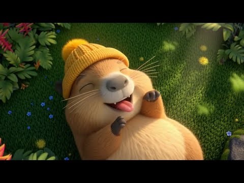 Capybara Song | Fun Kids Music | Capybara’s Forest & Sea Daydream