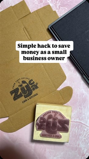 I have different types of ink available for different materials. You can stamp on paper, cardboard, fabric and plastic for your branding. WhatsApp on 9953522303 or DM to get more details [small business owner, custom logo stamps, personalised seal, packaging materials, affordable branding, printing products, sustainable supplies, home grown brand, entrepreneurs, budget friendly, startup ideas, biz hacks, DIY, India, Food Packaging, Containers, boxes, marketing, money saving hack] | Baashah Creat