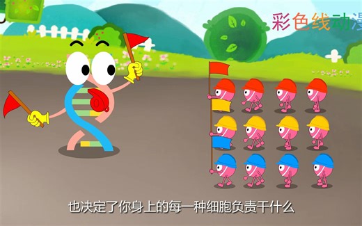 【彩色线科普动画】：什么是DNA？