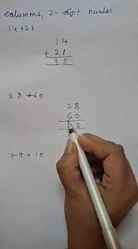 One Column Addition – Easy Method for Beginners | Step-by-Step Math Tutorial