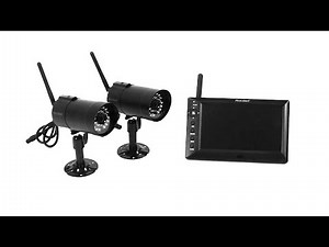 First Alert Digital Wireless Recording System with 7-Inch LCD Display and 2 Cameras (DWS-472)
