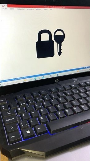 Shortcut Key In MS Word for Lock and Key | Quick Method | ODI Tech