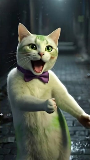 Joker Cat Dances Chicken Banana Meme 😂🍌🐔 | Viral Funniest Short