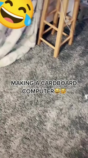 Making Cardboard Computer #cardboard #computer