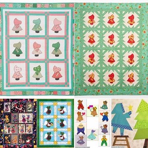 Top 8 Free Sunbonnet Sue Quilt Patterns ( 11 Bonus Patterns For Sale)