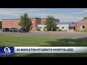 Around 30 students hospitalized, school evacuated, after students report feeling ill