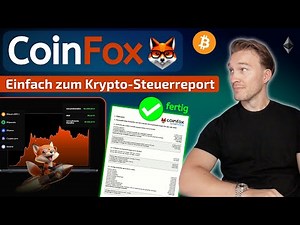 🦊 CoinFox: Simple & easy to the TAX REPORT 2025 ✅ Complete guide to free tracking