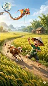 CON BÒ REMIX 13 🐮 Em Đi Chăn Bò | Nhạc Thiếu Nhi Vui Nhộn Cho Bé Ăn Ngon (3D) | ÂM NHẠC BABY