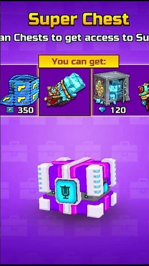 Crystal Division Super Chest Opening - Pixel Gun 3D