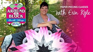 If you're in the Beaverlodge, Alberta area, feed your paper-piecing addiction with Erin Kyle! She's teaching 3 great classes featuring our patterns including our newest Technique of the Month, the Dinner Plate Dahlia. Dinner Plate Dahlia: Last Saturday of the month starting in January Judy Club: 1st Friday evening or 2nd Wednesday afternoon of the month. 3rd Annual Quiltworx-a-Thon: Sept. 21 & 22 - Receive a signed pattern from Judy! Call 877-354-3423 to register! | Quiltworx.com