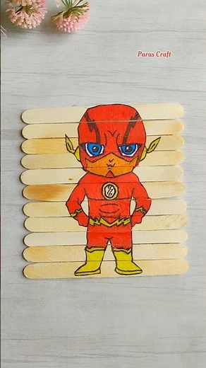 Flash Drawing with flash Speed ✍️ #shorts #flash #dccomics #diy #art #cartoon #drawing