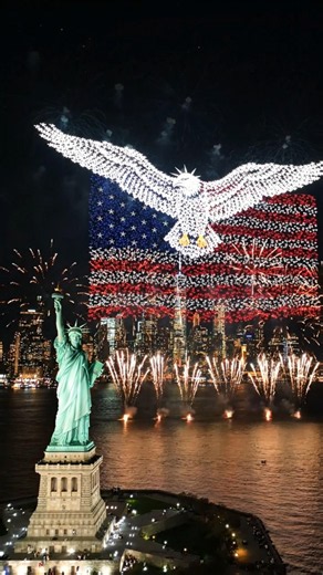4th of July USA Insane World Record Fireworks and Drone Show America 250 USA