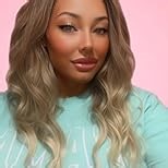 PANEWAY Hair Topper 20 Inch Wavy Synthetic Clip-In Topper for Women, Natural Looking Voluminous Hairpiece for Thinning Hair, Lightweight & Undetectable(20Inch,Brown Blonde with Dark Root)