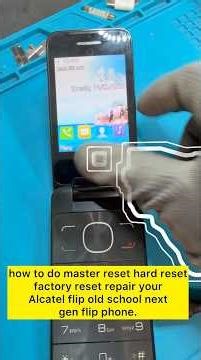 How to delete everything on flip Phone model Alcatel flip phones#alcatel#youtubeshorts