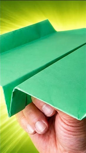 🚀 Dieser Papierflieger fliegt extrem weit 😱 #diy #bastelmitkindern #bastelanleitung