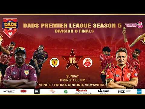 SCOOTISH STARS VS DBIS Blasters | DIV-B FINALS | JFSC DADS PREMIER LEAGUE | SEASON 5