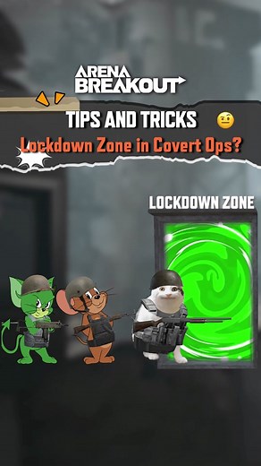 Did you know there’s a chance you could be part of a lockdown zone raid as an Elite Imposter 👀 here’s how to tell! #ArenaBreakout #ShootNLoot