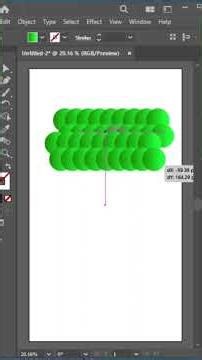 How to create grass in adobe illustrator lesson 3.