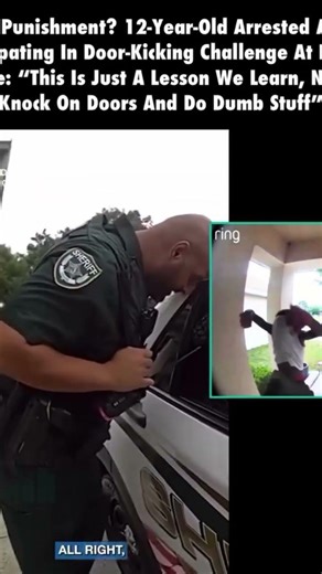 “Social media trends are getting kids arrested now. A 12-year-old joined and ended up in handcuffs.