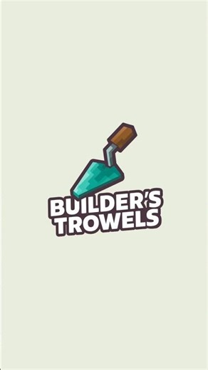 Builder'sTrowels - Minecraft Mod Short Nr.2 #minecraft #curseforge #modrinth #mods