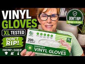 Disposable Vinyl Gloves: Food Safe & Latex-Free Review