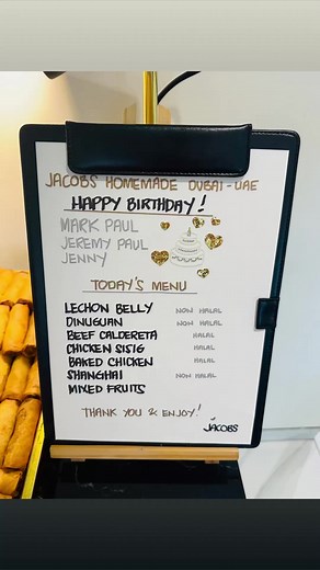 1.1K views | The most affordable with high quality Filipino Homemade dishes and guaranteed Hassle free celebrations at Jacobs Homemade Dubai UAE.❤️❤️❤️ #foodblogger #cateringservices #filipinofood #homemadefood #highqualityfilipinodishes #foodies #dubaifoodie | Jacob's Homemade Dubai-UAE | Facebook