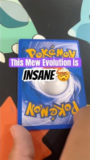 Legendary Mew Evolution😈Power Unlocked🔥| #pokemon #pokemoncards #shorts