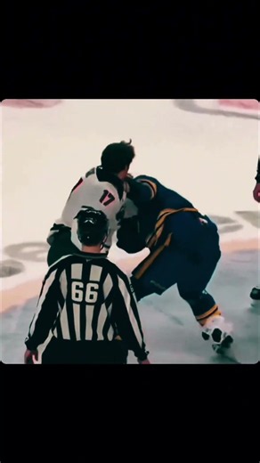Hockey fights are violent, but there’s still an unwritten code behind them. Once a player is vulnera