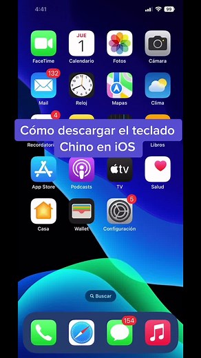 Cómo descargar el teclado Chino en iOS
