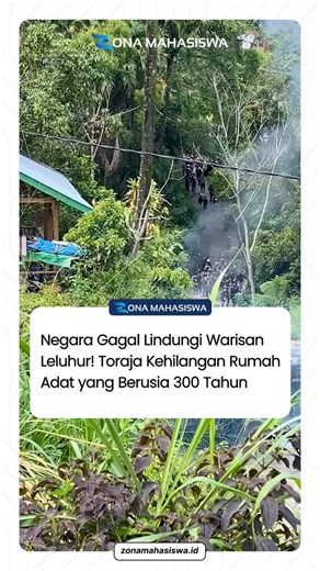 Media Online Mahasiswa on Instagram: "Satu demi satu tongkonan (rumah adat masyarakat Toraja), tumbang di hadapan warga yang hanya bisa menatap pilu. Bukan karena badai, bukan pula bencana alam. Yang merobohkan bangunan berusia ratusan tahun itu adalah ekskavator. Besi-besi mesin yang digerakkan juru sita pengadilan. Putusan Mahkamah Agung telah mengetuk; tanah yang selama ini dihuni dan dijaga turun-temurun harus dieksekusi. Tiga tongkonan, dua rumah semi permanen, serta enam lumbung (lumbung p