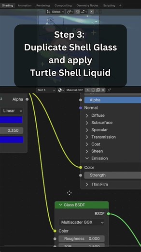 Make your models look like CANDY in Blender! 🍬✨ #Blender3D #Satisfying