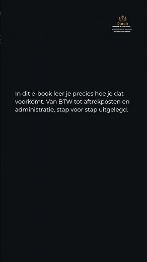 E-book 2 Belastingaangifte 2025 - Complete Gids voor Ondernemers #geld #belasting #education