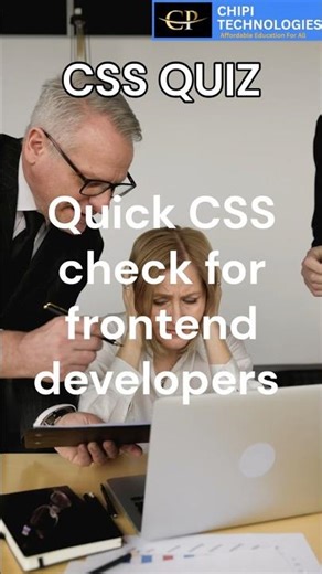Web Developer Interview CSS Font Family | CSS Interview | ChiPi Technologies