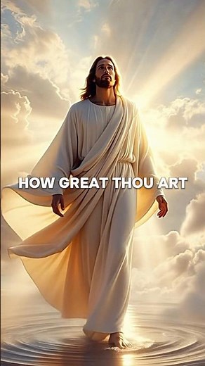 Jesus, How Great You Are #Jesus #Worship #Faith #HowGreatThouArt #ChristianTikTok